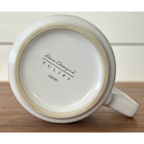 Riva Designs Tulip Tyme Coffee Tea Cup Floral Mug - Picture 3 of 7